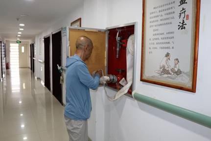 人人讲安全、个个会应急 太原市迎泽区中医医院开展消防安全培训和灭火疏散演练
